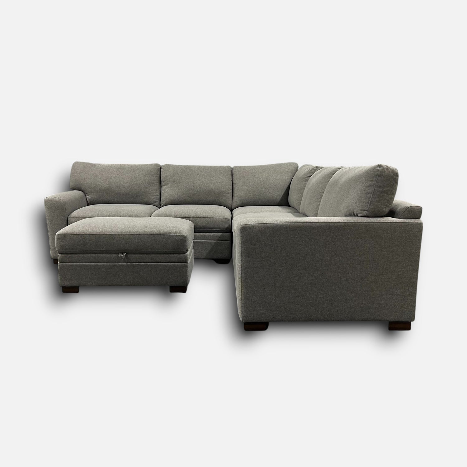 Thomasville Langdon Sectional with Storage Ottoman