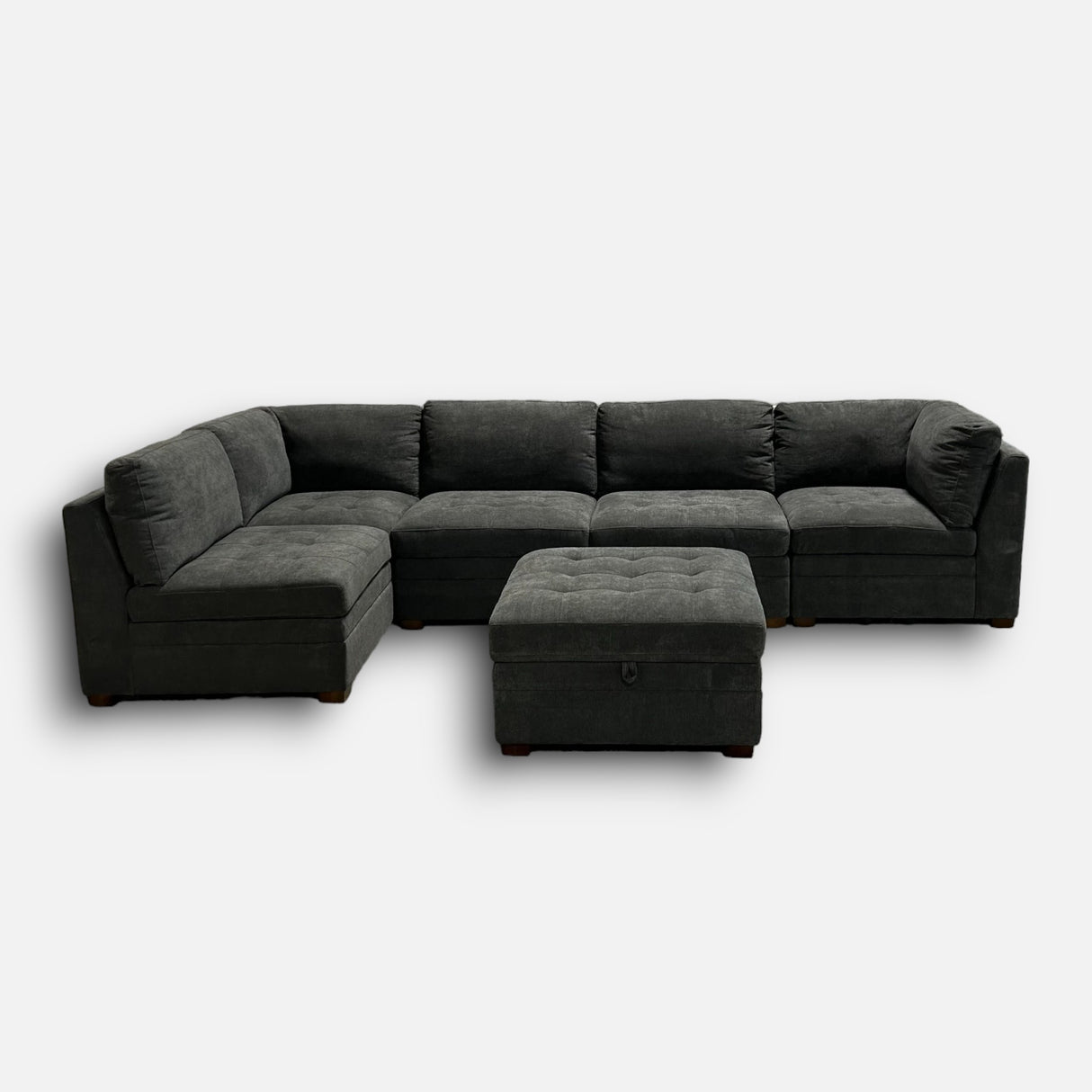 Thomasville Tisdale Sectional with Storage Ottoman