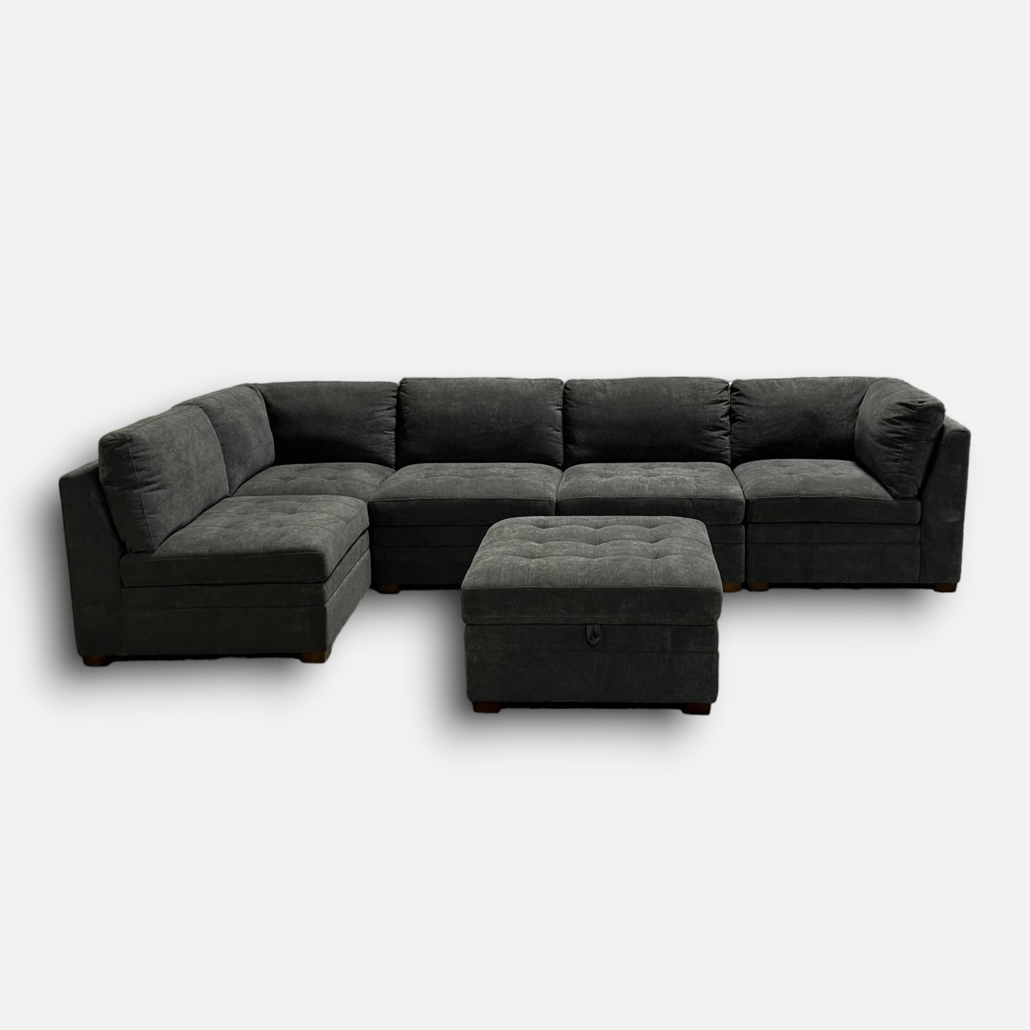 Thomasville Tisdale Sectional with Storage Ottoman