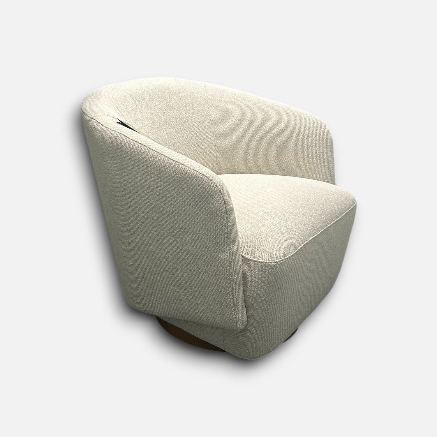 Henredon Murphy Swivel Boucle Chair