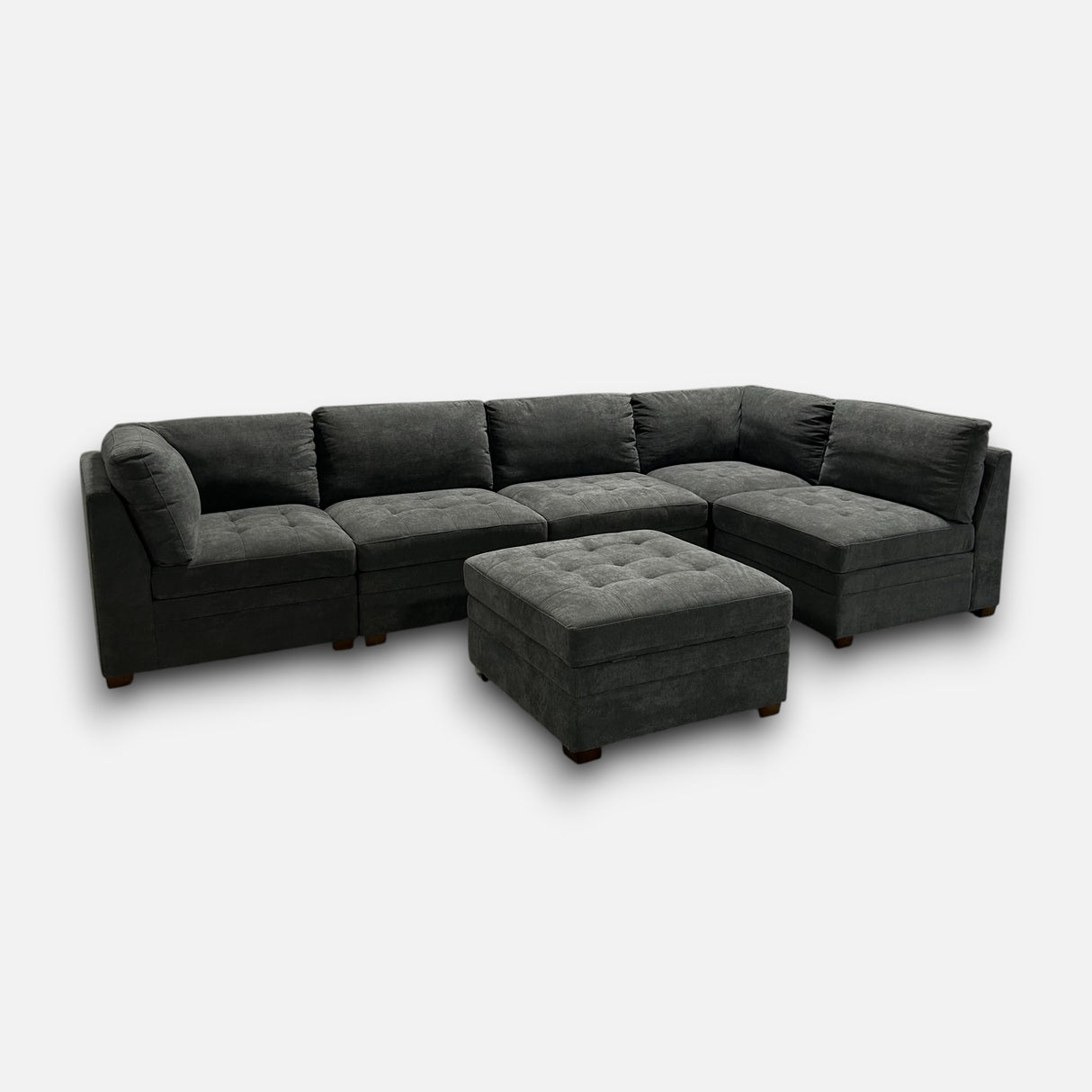 Thomasville Tisdale Sectional with Storage Ottoman