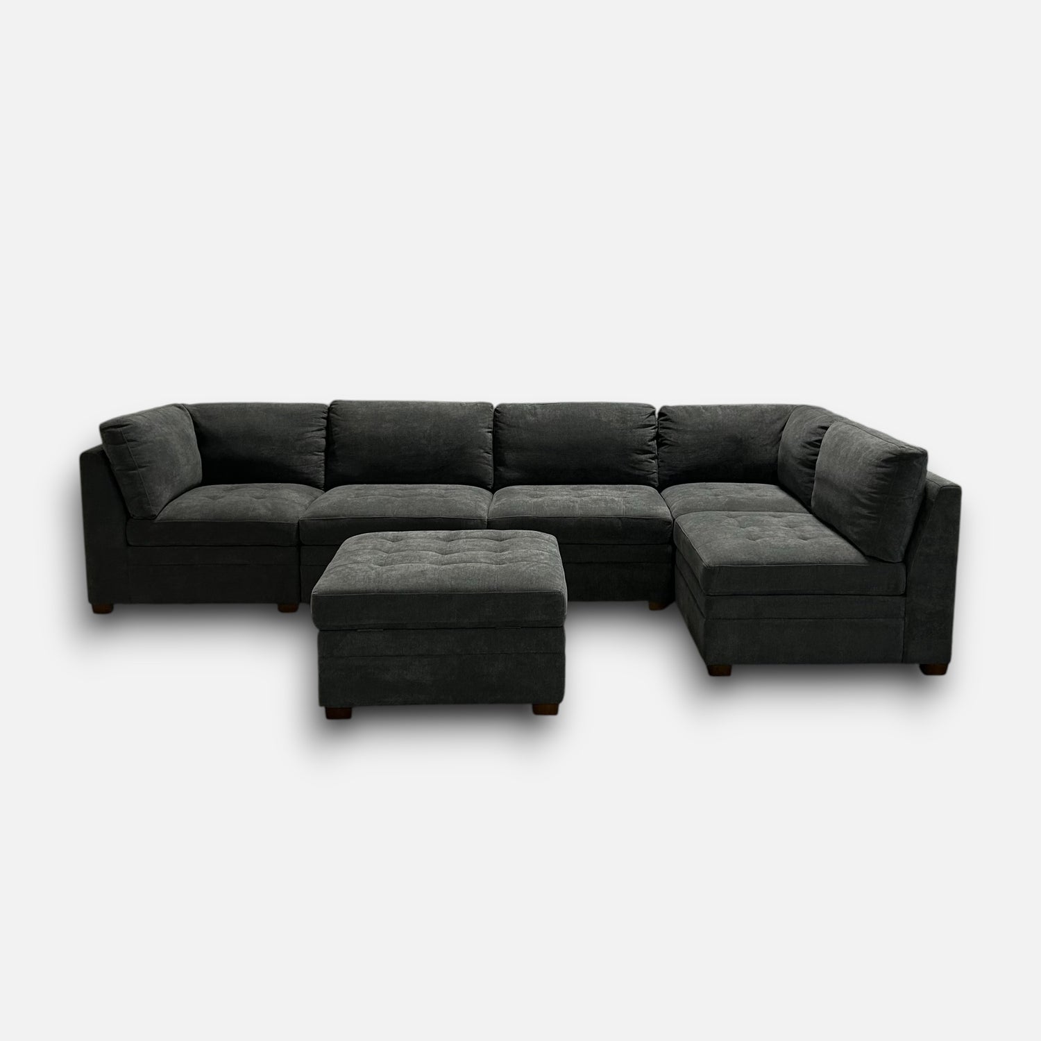 Thomasville Tisdale Sectional with Storage Ottoman