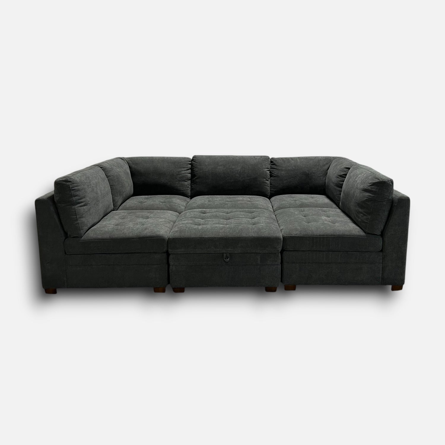 Thomasville Tisdale Sectional with Storage Ottoman
