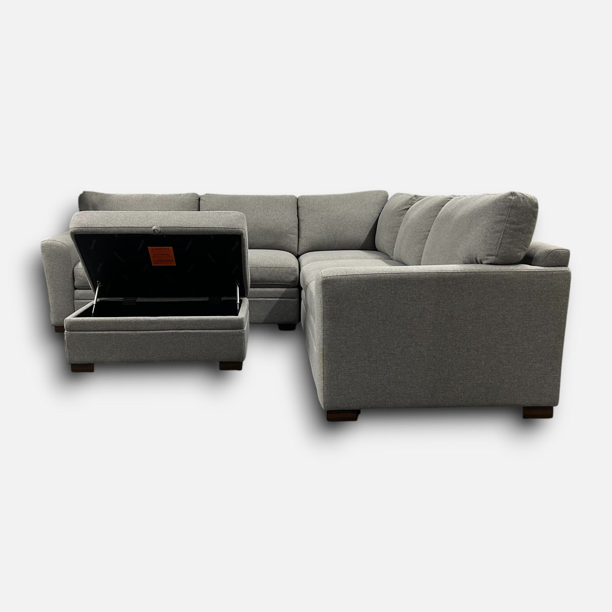 Thomasville Langdon Sectional with Storage Ottoman