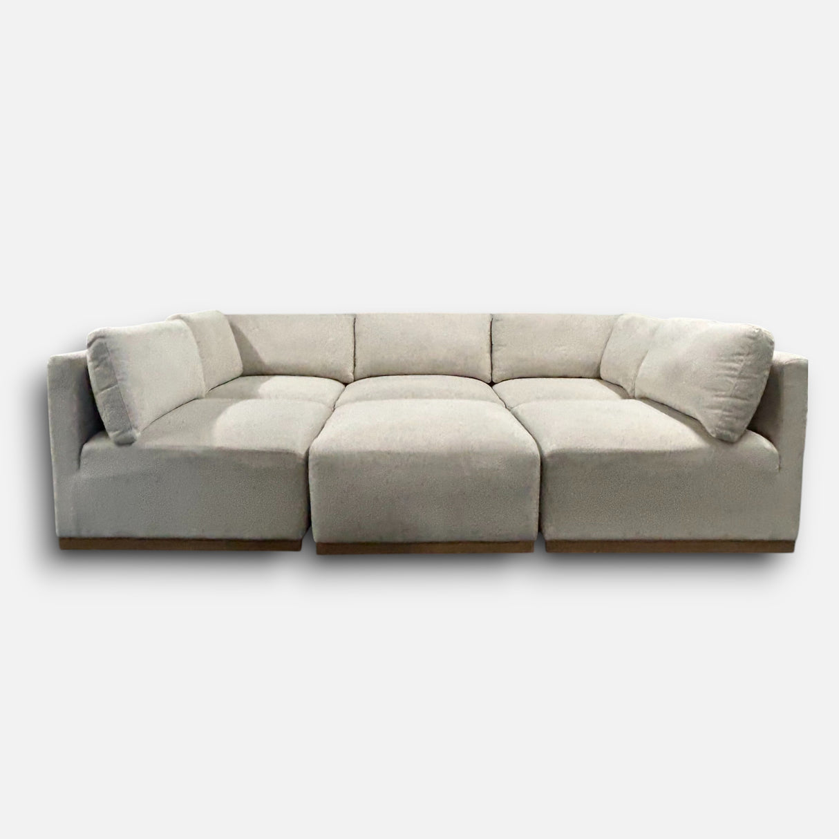 Henredon Murphy Sectional with Ottoman
