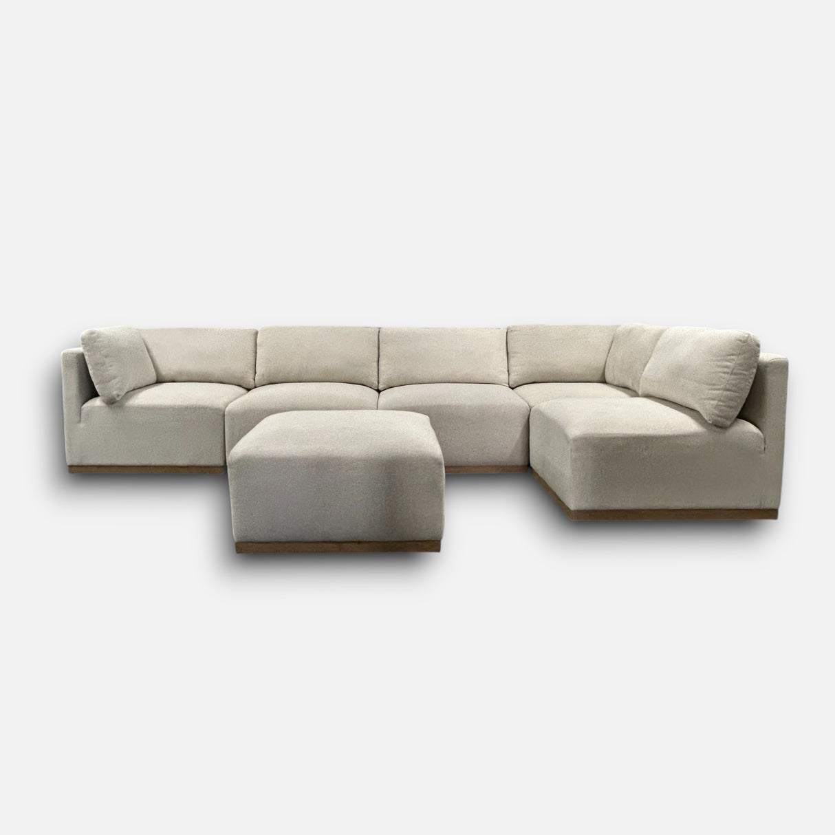 Henredon Murphy Sectional with Ottoman
