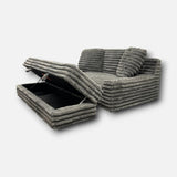 Thomasville Wills Chair with Storage Ottoman