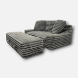 Thomasville Wills Chair with Storage Ottoman